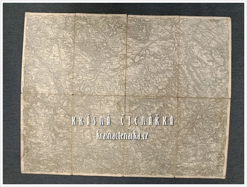 Spezialkarte der österreichisch-ungarischen Monarchie – TURNOVSKO (Lechner, cca 1900)