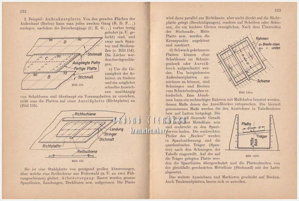 TASCHENBUCH FÜR SCHIFFBAUER, BOOTBAUER, SCHIFFZIMMERER UND SEGELMACHER (Ludwig Schaller) | Příručka pro lodní stavitele, stavitele člunů, lodní tesaře a plachtaře