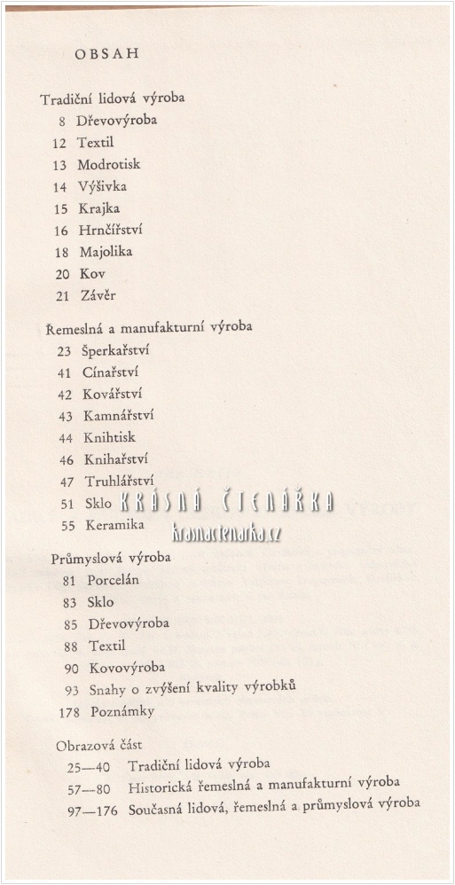 TRADICE A KULTURA ČESKOSLOVENSKÉ VÝROBY (Jan Kotík)