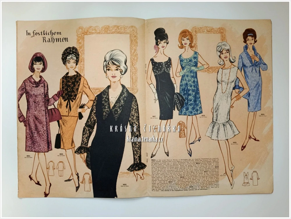 MODE UND SCHNITT Heft 086/1965 | Módní časopis s krejčovskými střihy z NDR