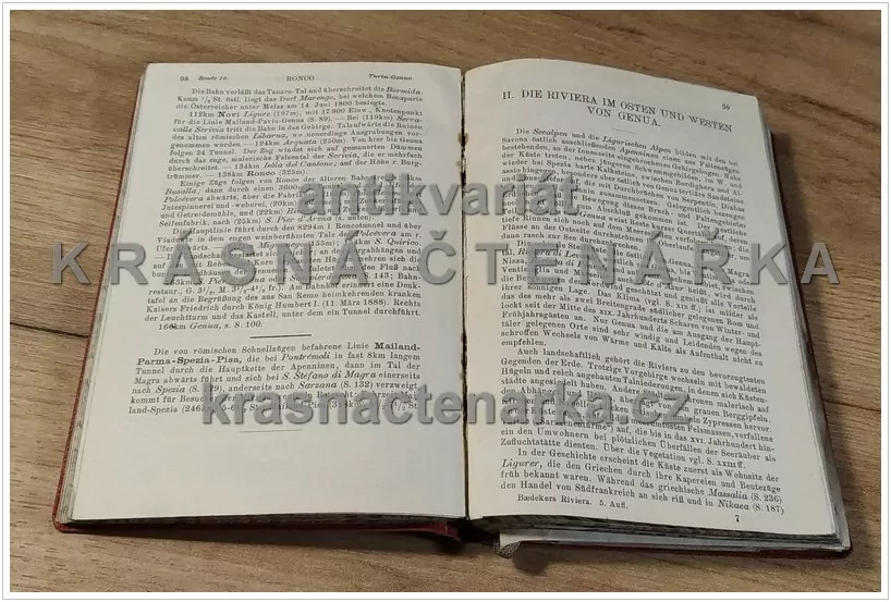 Baedekers Reisehandbücher: RIVERA (Baedeker Karl)