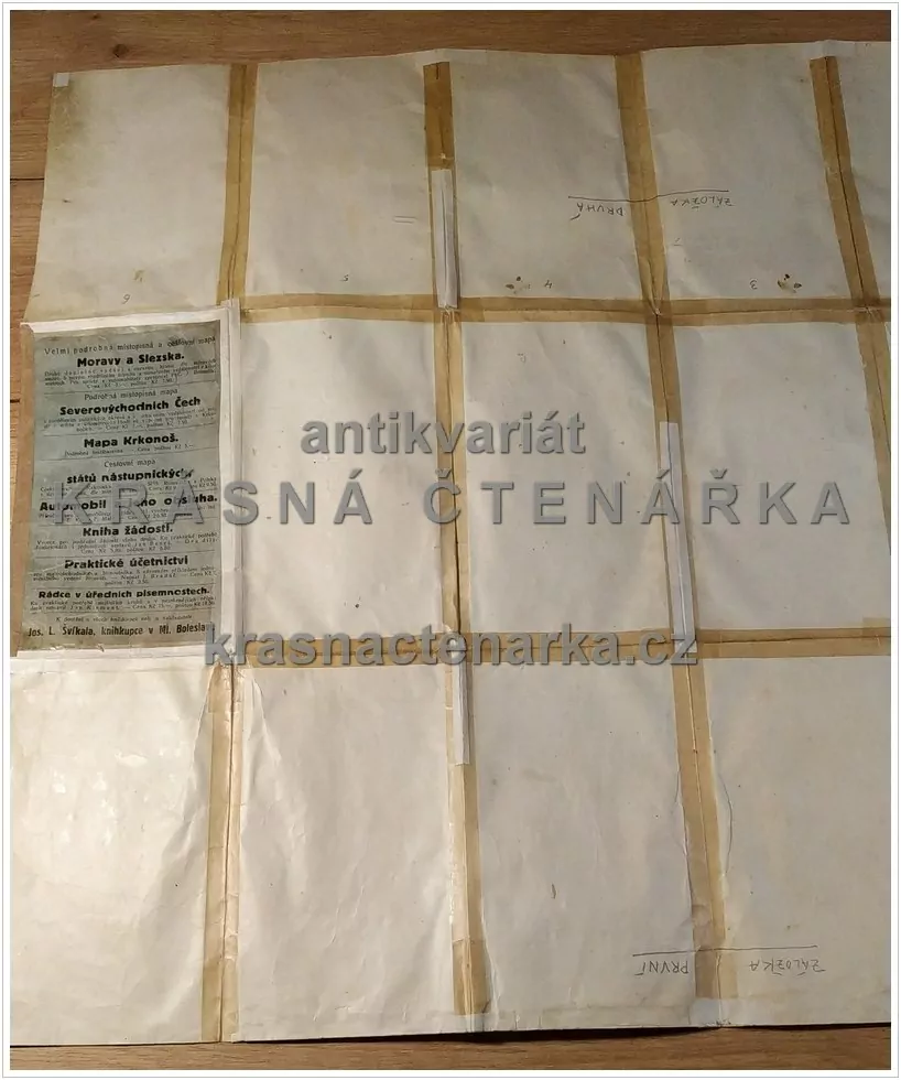 MAPA: MÍSTOPISNÁ MAPA ČECH