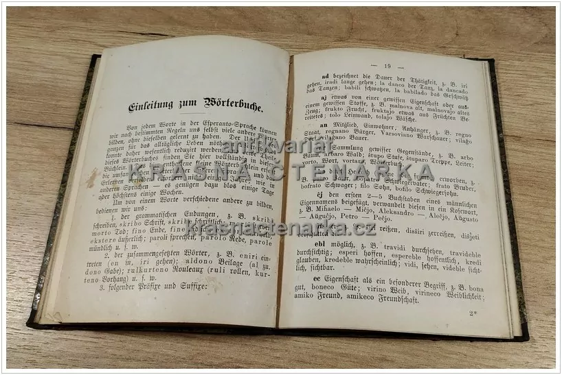Die Weltsprache ESPERANTO (Zamenhof Ludvík Lazar)