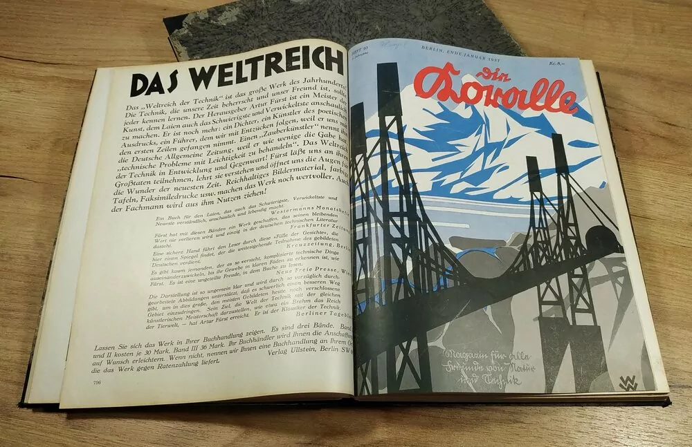 DIE KORALLE, Magazin für Freunde von Natur und Technik (1926-1928, 12 čísel)