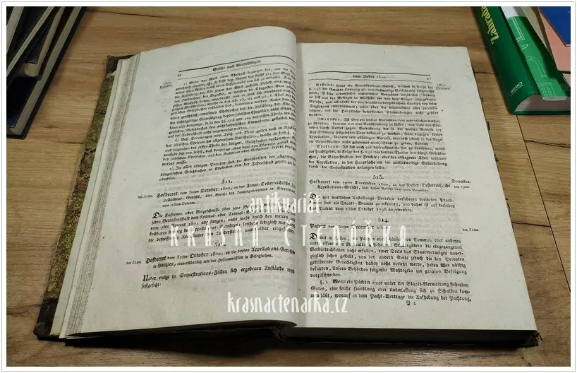 Seiner Majestät des Kaisers Franz GESETZE UND VERFASSUNGEN im Justiz-Fache.  Für die Deutschen Staaten der Oesterreichischen Monarchie. Von dem Jahre 1798 bis 1803.