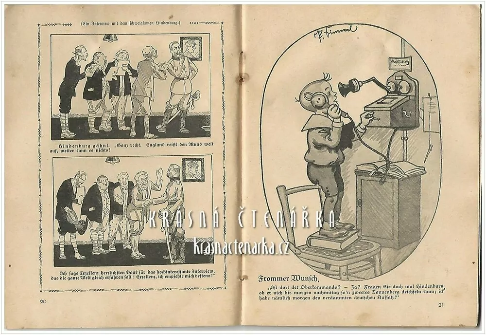 HELD HINDENBURG, Neues vom eisernen Feldmarschall, Tornischer-Humor, Band XVII. (Lokesch Artur)