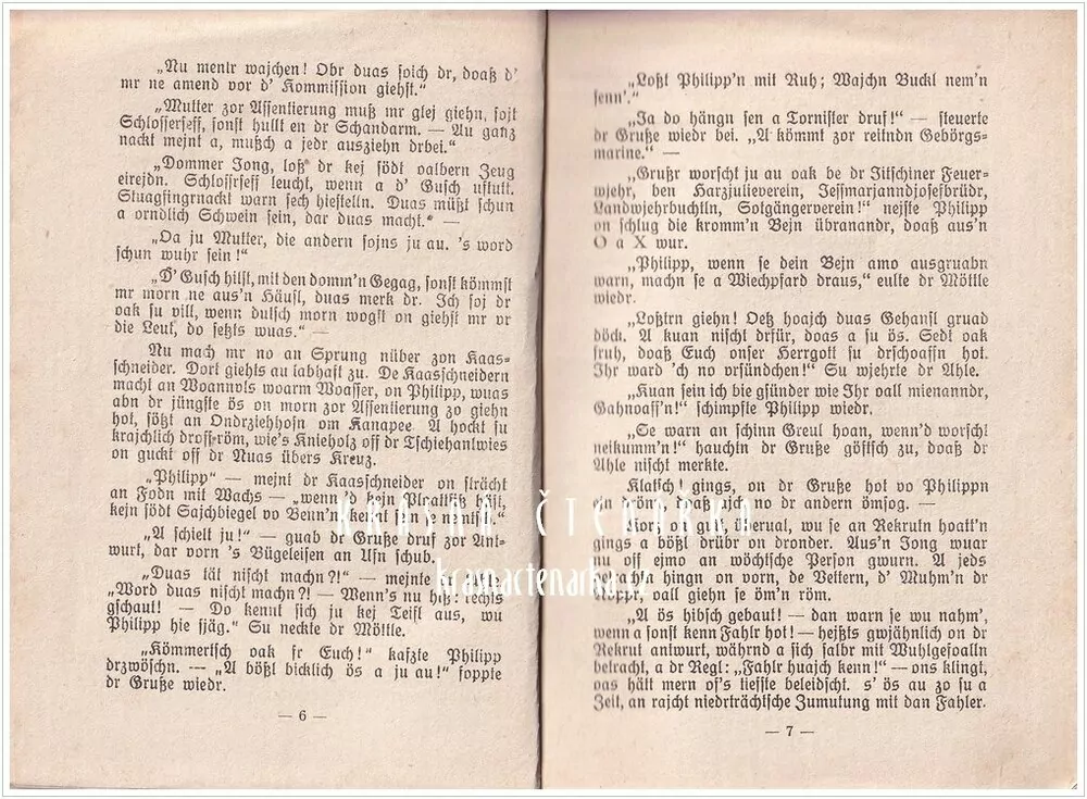 ISERKLÄNG, Oallerhand Drlabtes on Drlojnes fr loschte Leut, hejnické nářečí (Bennesch Josef)