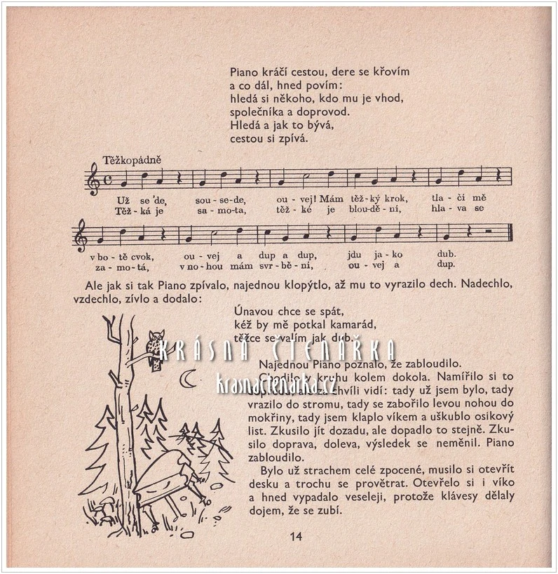 PIANO JDE DO SVĚTA + SP deska (Bednář Kamil, il. Oberthor Karel)