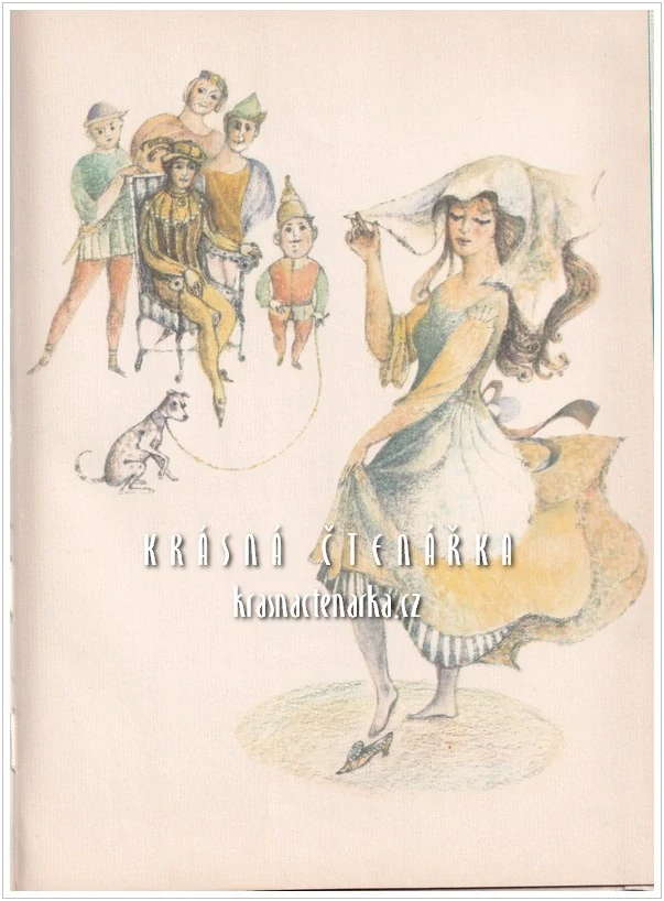 POPELKA, podle baletu Sergeje Prokofjeva (Vladislav Jan, il. Klimentová Jiřina)