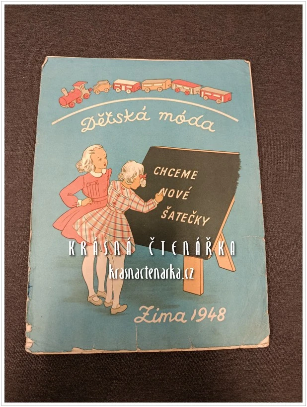 DĚTSKÁ MÓDA Zima 1948, Vydavatel Karel Berner, módní časopisy