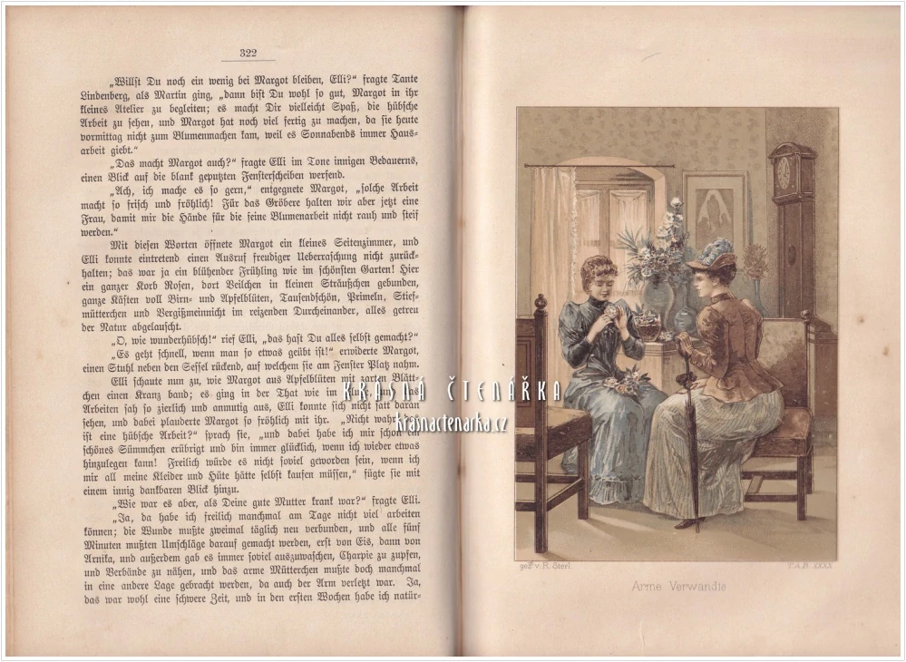 TÖCHTER - ALBUM, Unterhaltungen im häuslichen Kreise zur Bildung des Verstandes und Gemütes der heranwachsenden weiblichen Jugend 1884 (Thekla von Gumpert)