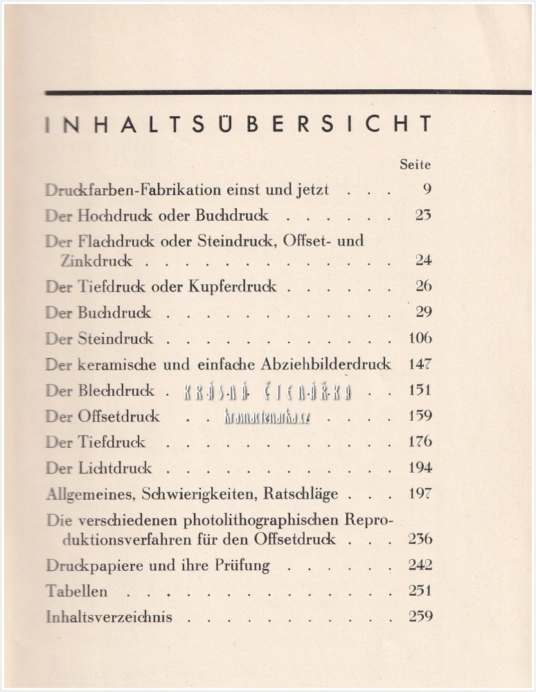 VOM DRUCKEN UND VOM DRUCKFARBEN (Gebr. Hartmann, Druckfarbenfabriken, Halle/Saale-Ammendorf) | Historie a technika tisku a výroba tiskových barev