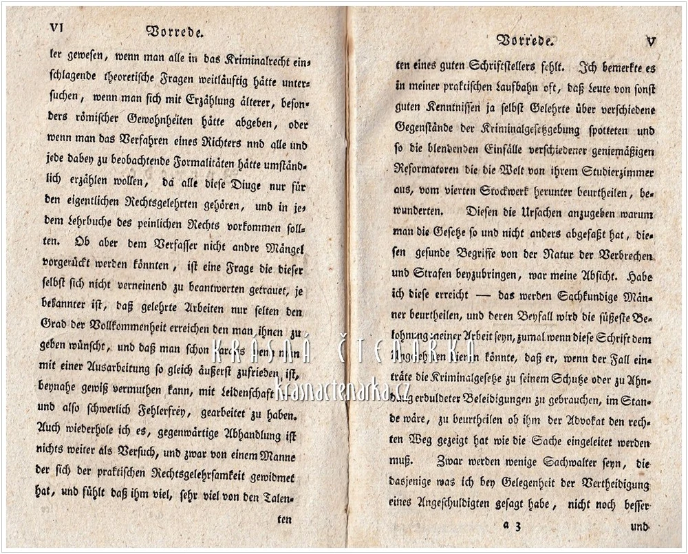 VON GRAFEN BÜRGERLICHER VERBRECHNEN (Ein Unterricht für Gerichtsherrn und Unterthanen), vydáno 1790