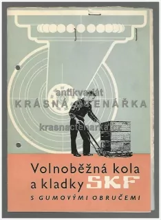 Katalogový listSKF: VOLNOBĚŽNÁ KOLA A KLADKY S GUMOVÝMI OBRUČEMI