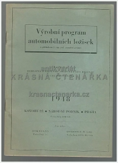 Výrobní program automobilních ložisek: LOŽISKA OCELOVÁ S VRSTVOU OLOVNATÉHO BRONZU A CELOBRONZOVÁ