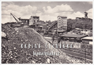 ORLOVÁ, Třídírna uhlí s haldou hlušin