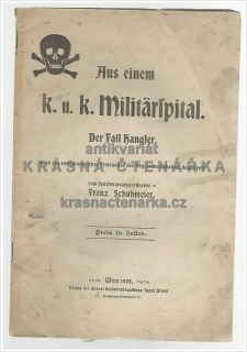 AUS EINEM K. U. K. MILITÄRSPITAL, DER FALL HANGLER (Nach den stenographischen Protokollen des Abgeordnetenhauses dargestellt)