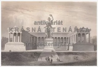 DIE BAVARIA UND DIE RUHMESHALLE IN MÜNCHEN (NĚMECKO)(ocelorytina )