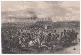 CHARGE OF HEAVY CAVALRY AT THE BATTLE OF BALAKLAVA, BITVA, VOJÁCI(Kearney, Hulland, ocelorytina)