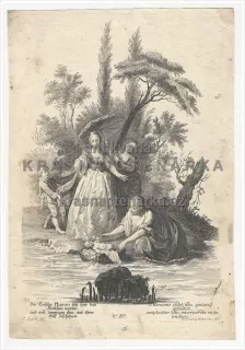 DIE TOCHTER No. 89 (C. Zuchi / Georg Hertel, mědirytina)