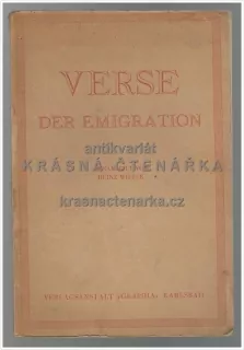 VERSE DER EMIGRATION  (Wielek Heinz)