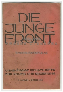 DIE JUNGE FRONT, Oktober 1932 (vydáváno v Dolním Podluží)