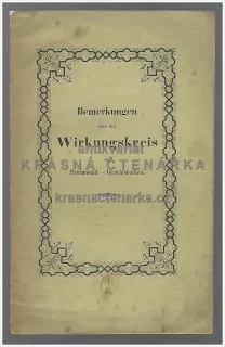 BEMERKUNGEN ÜBER DEN WIRKUNGSKREIS DER PATRIMONIAL – GERICHTSBARKEIT (vydáno v Praze), vydáno 1848