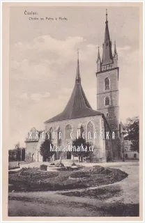 ČÁSLAV, Kostel sv. Petra a Pavla