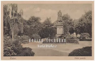 ČÁSLAV, Socha Jana Žižky na náměstí