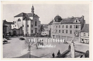 BENEŠOV, Velké náměstí, nyní Masarykovo