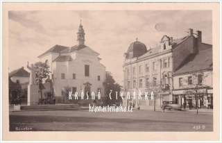 BENEŠOV, Velké náměstí, nyní Masarykovo