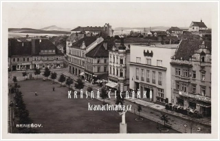 BENEŠOV, Velké náměstí, nyní Masarykovo