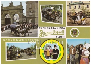 PLZEŇ, Formanská jízda k 125. výročí založení pivovaru