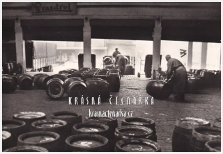 PLZEŇ, Pivovar Prazdroj, expedice z rampy pivovaru