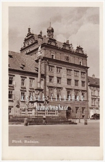 PLZEŇ, Náměstí Republiky a radnice