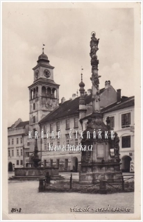 TŘEBOŇ, Náměstí, nyní Masarykovo náměstí