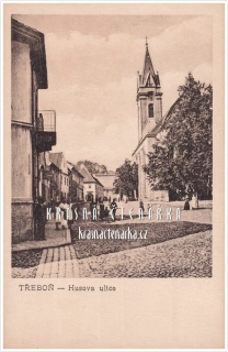 TŘEBOŇ, Husova ulice