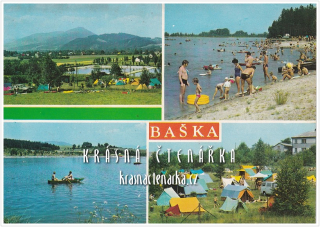 BAŠKA, Kemp a koupaliště