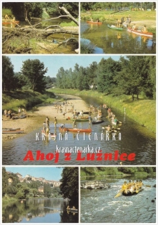 Řeka LUŽNICE, Vodáci