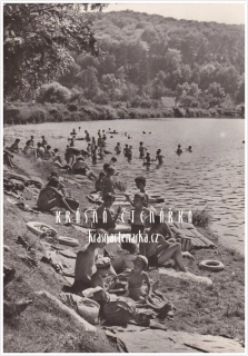 JEVANY, Koupaliště u hotelu Jevany