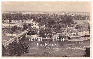 BRANDÝS NAD LABEM, Pohled na most generála Lišky