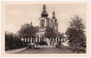 KRNOV, Poutní kostel Panny Marie Sedmibolestné