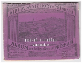 PŘÍBRAM, Album Svaté Hory, vydáno cca 1900