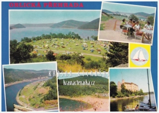 Vodní nádrž ORLÍK neboli ORLICKÁ PŘEHRADA