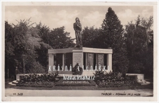 TÁBOR, Pomník Jana Husa od Františka Bílka