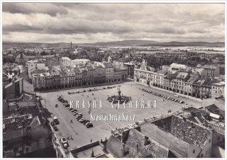 ČESKÉ BUDĚJOVICE, Žižkovo náměstí, nyní nám. Přemysla Otakara