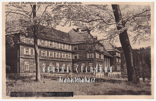 KARLOVA STUDÁNKA , Léčebný ústav Libuše