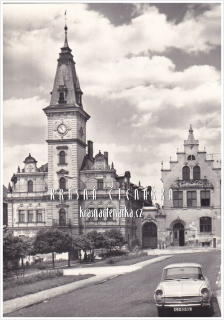 HODKOVICE NAD MOHELKOU, Náměstí Rudé armády, nyní nám. T.G. Masaryka