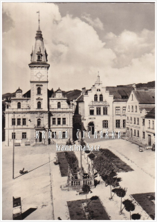 HODKOVICE NAD MOHELKOU, Náměstí Rudé armády, nyní nám. T.G. Masaryka
