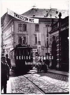 LIBEREC  (Reprodukce fotografie pořízené v době konání Reichenberg Messe 1921)